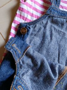 Dungaree Set For Kids 5 Year