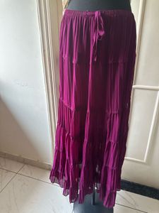 Purple Tiered Dress/Skirt