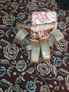 Metallic Gold Sandals
