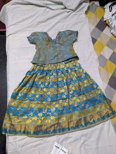 Blue Colour Pariki Jacket For Kids