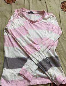Striped Long Sleeve Top