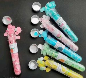 Combo(Pack Of 6,Paper Soap Flower Design Tube Shap