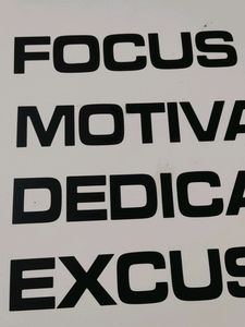 Motivational Thoughts Wall Sticker