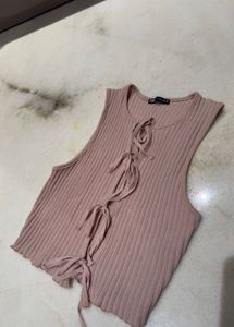 Pink Bow Top