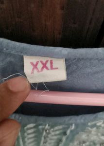 Cotton  Gaun With Dupatta