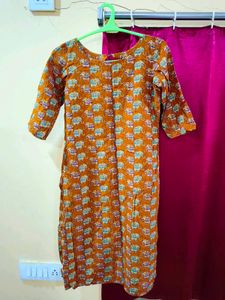 Elephant Print Kurta