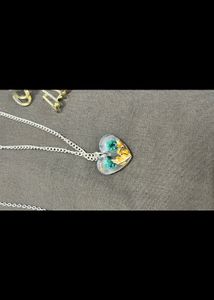 Heart Pendent With Earring &amp; Bracelet