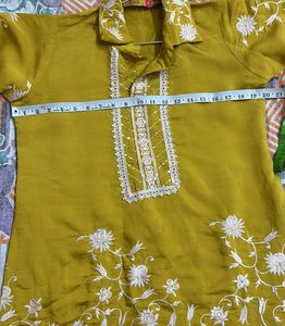 Embroidered 2-piece Co-ord Set