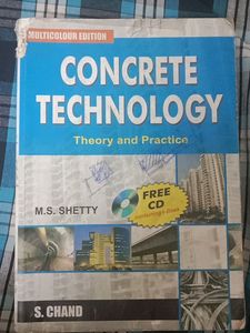CONCRETE TECHNOLOGY BY S.CHAND &amp; SHETTY