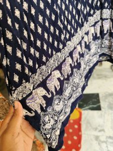 Jaipuri Print Dress For Women
