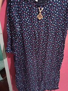 Floral Print Tunic Top