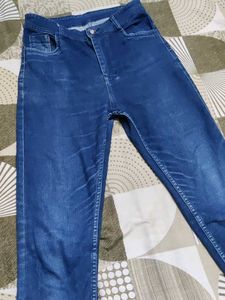 Dark Blue Denim Jeans