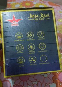 Raja Rani See Thru Storage Box