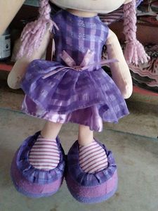 Lavender Girl Soft Toy