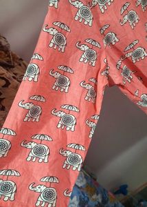 Elephant Print Top