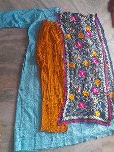 Chikankari Heavy Work Dress Set
