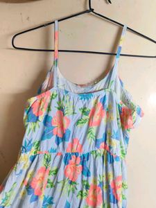 Flower Mini Dress