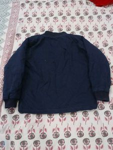 Navy Blue Bomber Jacket