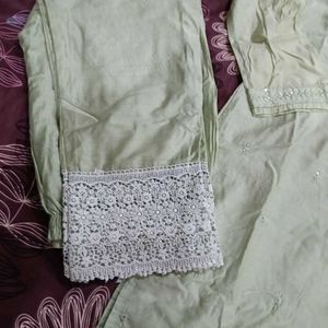 Light Green Palazzo Kameez