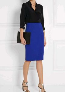 blur pencil skirt