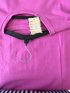 Pink Graphic Print Tee