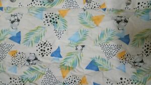 Patterned Short Sleeve Button-Down