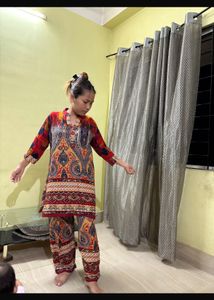 Printed Kurta Set