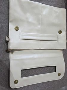 Elegant White Clutch