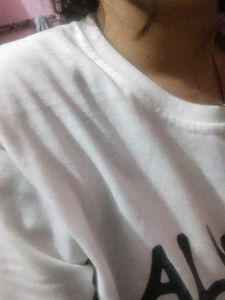 White Large Size T Shirts