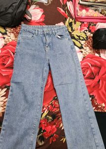 Light Wash Wide Leg Jeans