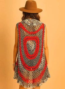 🎁Buy1 Get1 Free Boho Crochet Knit Cardigan ()