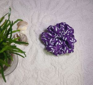 Purple Scrunchie