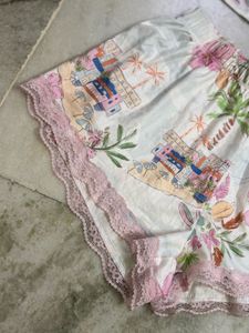 Floral Pajama Set