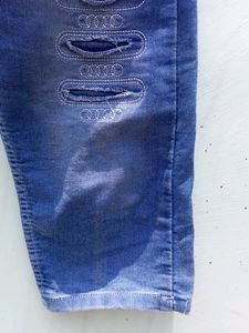 Cotten Blend Half Jeans 👖