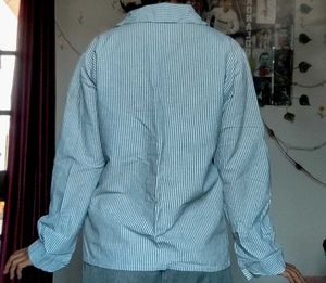Striped Blue Shirt