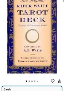 Rider Waite Tarot Deck