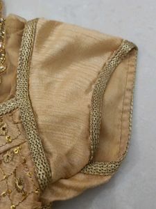 Golden Embellished Blouse