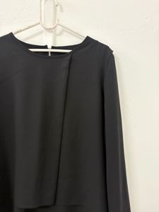 Elegant Black Layered Top