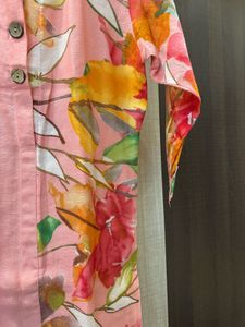 Printed Pink Kurti