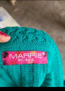 BEAUTIFUL 2 pieces Winter Cardigan With Shrug