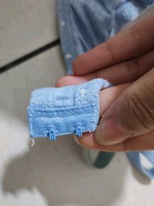 Cute Blue Polka Dot Bra