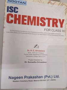 ISC (11th) Physics, Chemistry &amp; Mathematics Combo