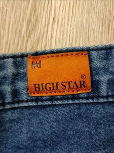 Sc3408 High Star Baggy Jeans Size 28