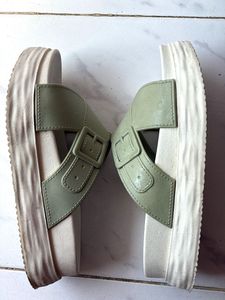 Olive Green Sandals