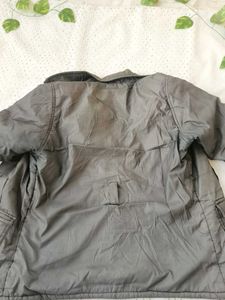 Stylish Gray Casual Jacket