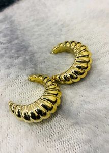Gold Hoop Earrings