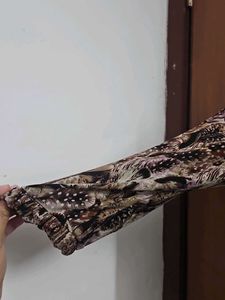 Feather Print Top