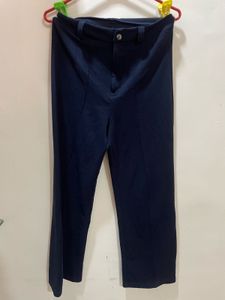 Navy Blue Formal Straight Trouser