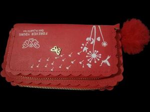Red Forever Young Wallet