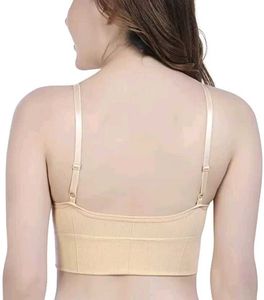 Beige Crop Top Bralette